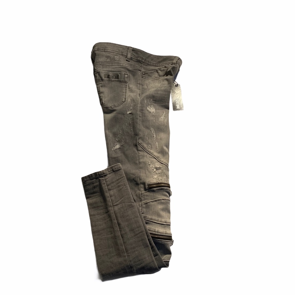 Justcavalli jeans.  Dirty black (color)